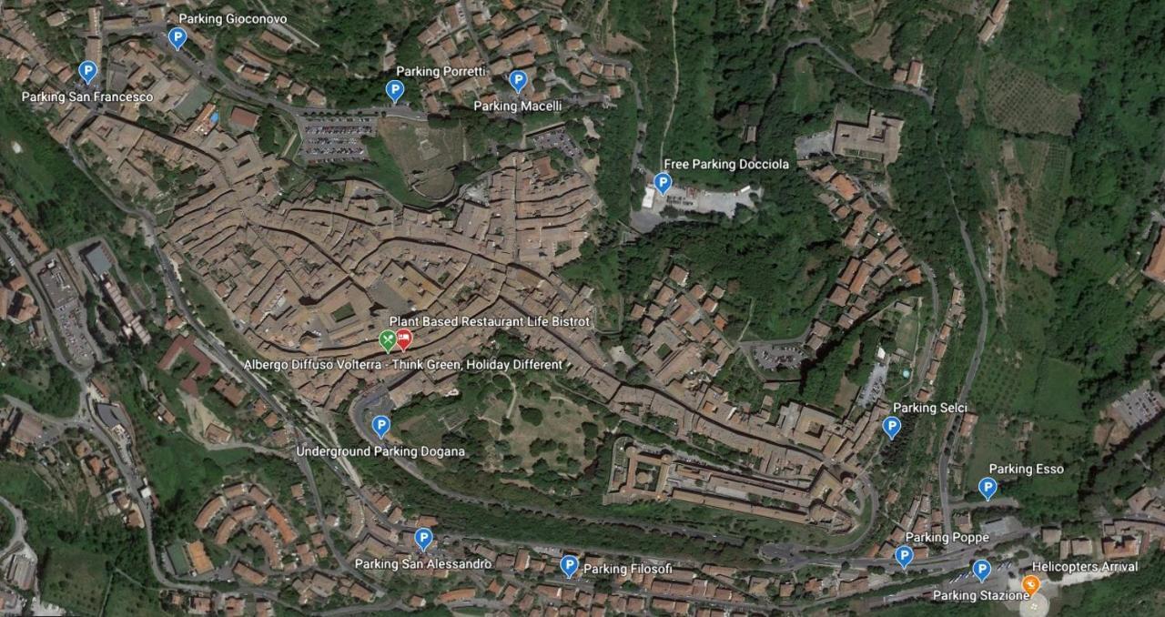 Вилла Residenza Storica Palazzo Ricciarelli Вольтерра Экстерьер фото